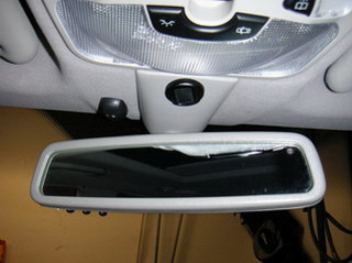 Changer route in glove compartment