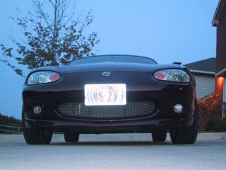 Miata with a grille